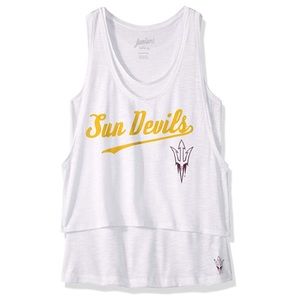 Arizona State Sun Devils Double Tier Layered Tank